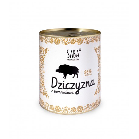 Dziczyzna z ziemniakami - 850 g Dziczyzna z ziemniakami - 850 g