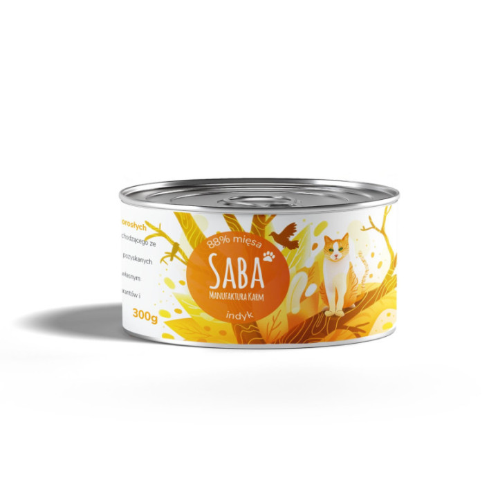 Indyk - konserwa dla kota