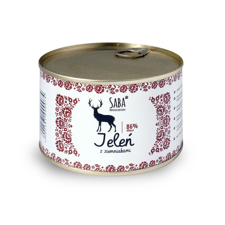 Jeleń z ziemniakami