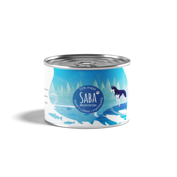 Łosoś z ryżem i marchewką